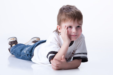 Little Emotional Boy