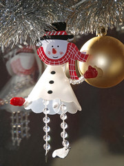 Bonhomme de neige au soleil