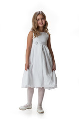 Little Girl In Masquerade Clothing