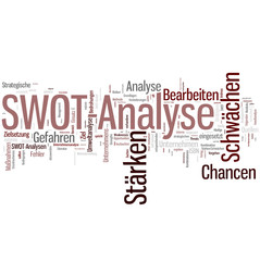 SWOT- Analyse