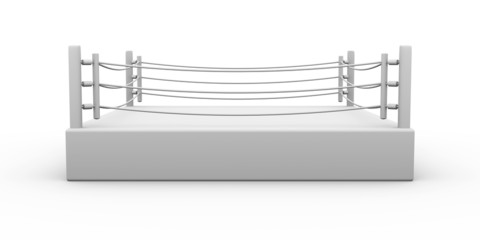 Boxing ring.