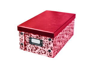 cardboard box  for CD isolated