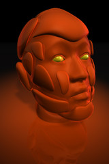 Twarz robota © I.M.R