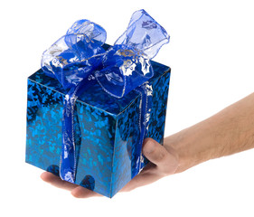 blue gift box