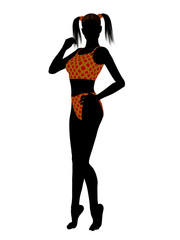 Female Swimsuit Silhouette