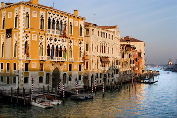 Venice - Canal Grande in evening light