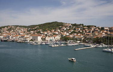 Fototapeta na wymiar Trogir - Chorwacja - port