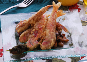 Triglie in salsa di capperi