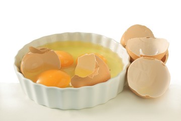 hen's eggs