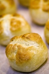 Frisch gebackene Brötchen