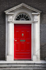 British traditional door