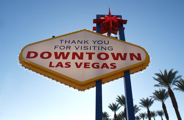 Downtown Las Vegas Sign - Backside