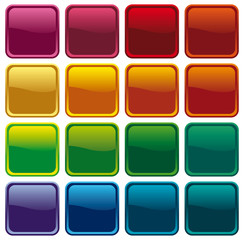 Colour shining buttons