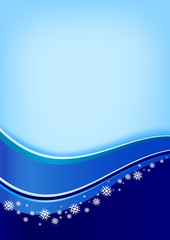 holiday blue background