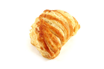 Raspberry and Strawberry Puff Pastry Danish