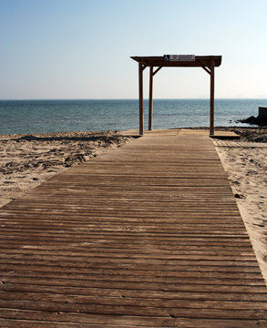 Pasarela para minusvalidos