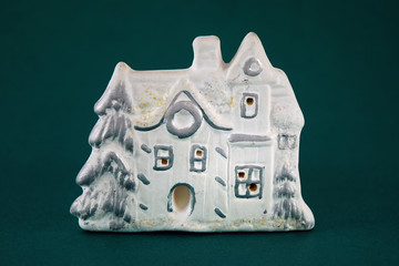 Clay winter house
