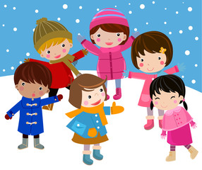 kids and wintertime