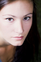 Obraz premium Close up on a Teenage Girl