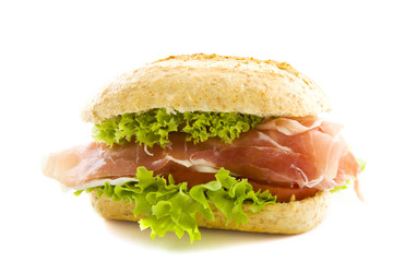 Sandwich with ham