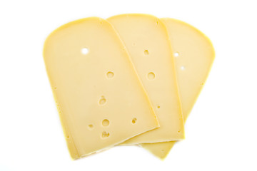 Slices of cheese