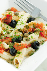 pasta penne alla putanesca