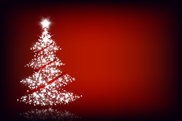 Holiday background - Christmas tree