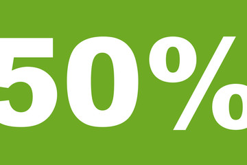50 Prozent