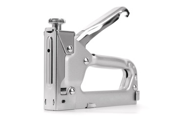 Build stepler isolated on white background.