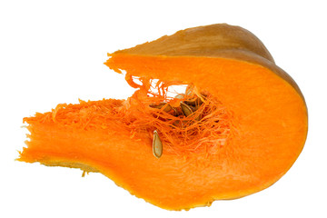 section of pumpkin