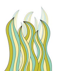 Naklejka premium Vector Floral Design