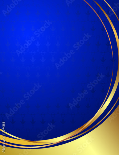 44+ Blue And Gold Background Vector Pictures