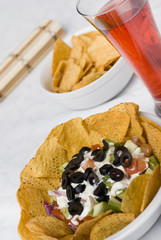 7 layer bean dip dinner