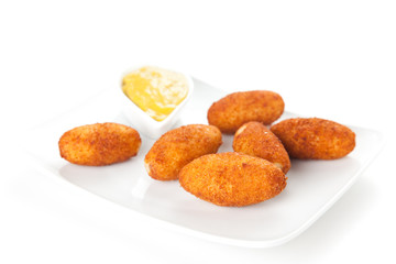 ham and cheese croquettes