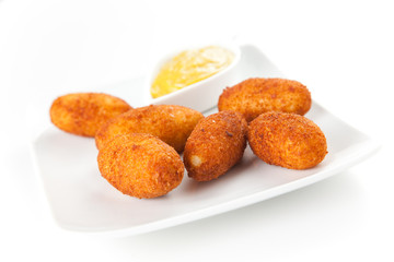 ham and cheese croquettes