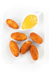 ham and cheese croquettes