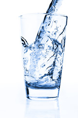Water in glass