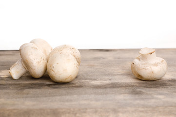mushrooms on the table