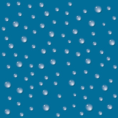 Background from the drops. Vector.