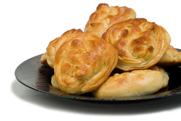 Fresh  buns home-baked.