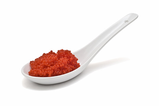 Caviar rojo.