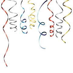 serpentine - illustration, vector set