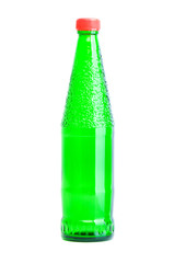 Water bottle against the background