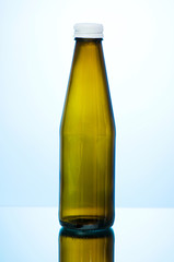 Water bottle against the background