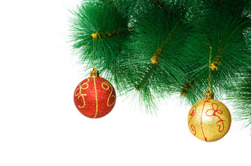 Christmas decoration on the tree