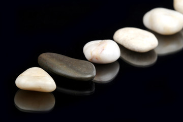 Rocks.
