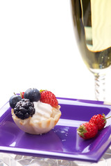 Fruit petite cake
