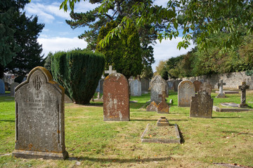 Naklejka premium Old graveyard