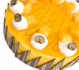 Obraz premium Mango cheesecake