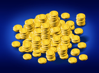 Gold coins